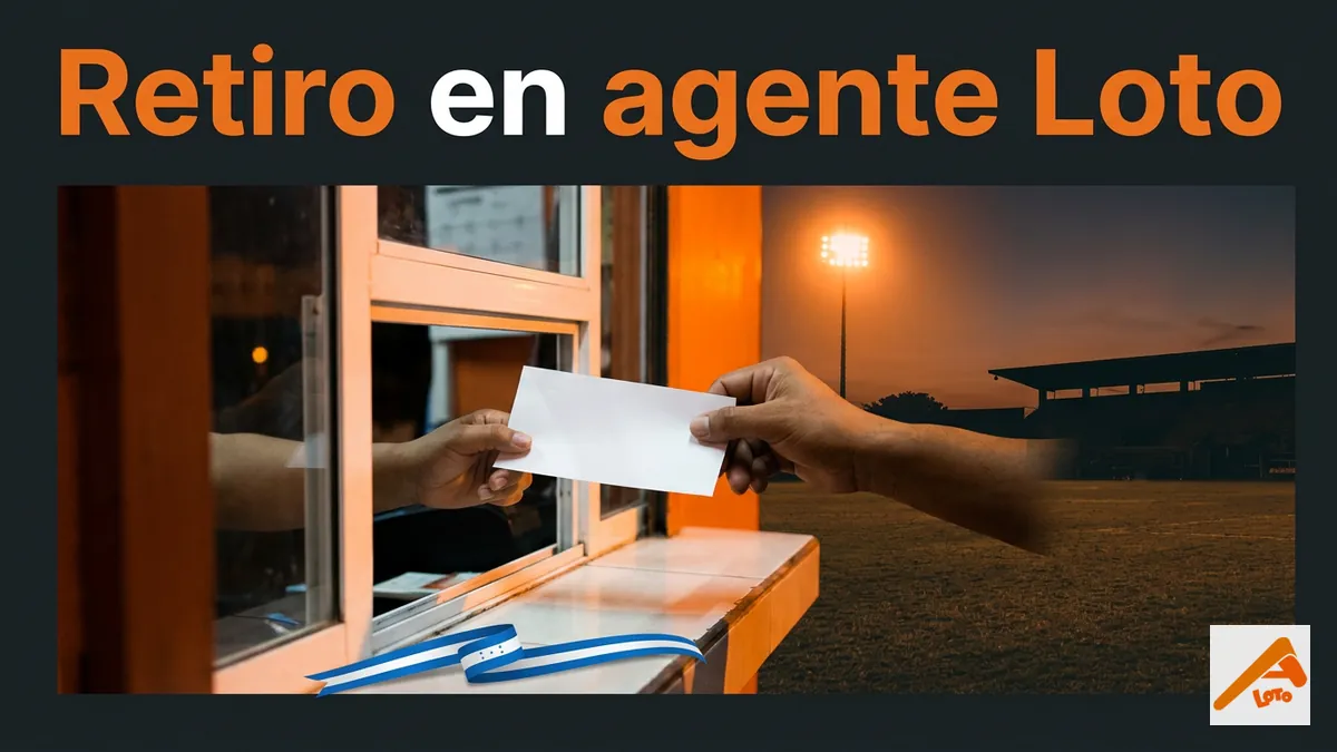 Retiro de premios en agente Loto o Loto Centro en Apostemos, Honduras