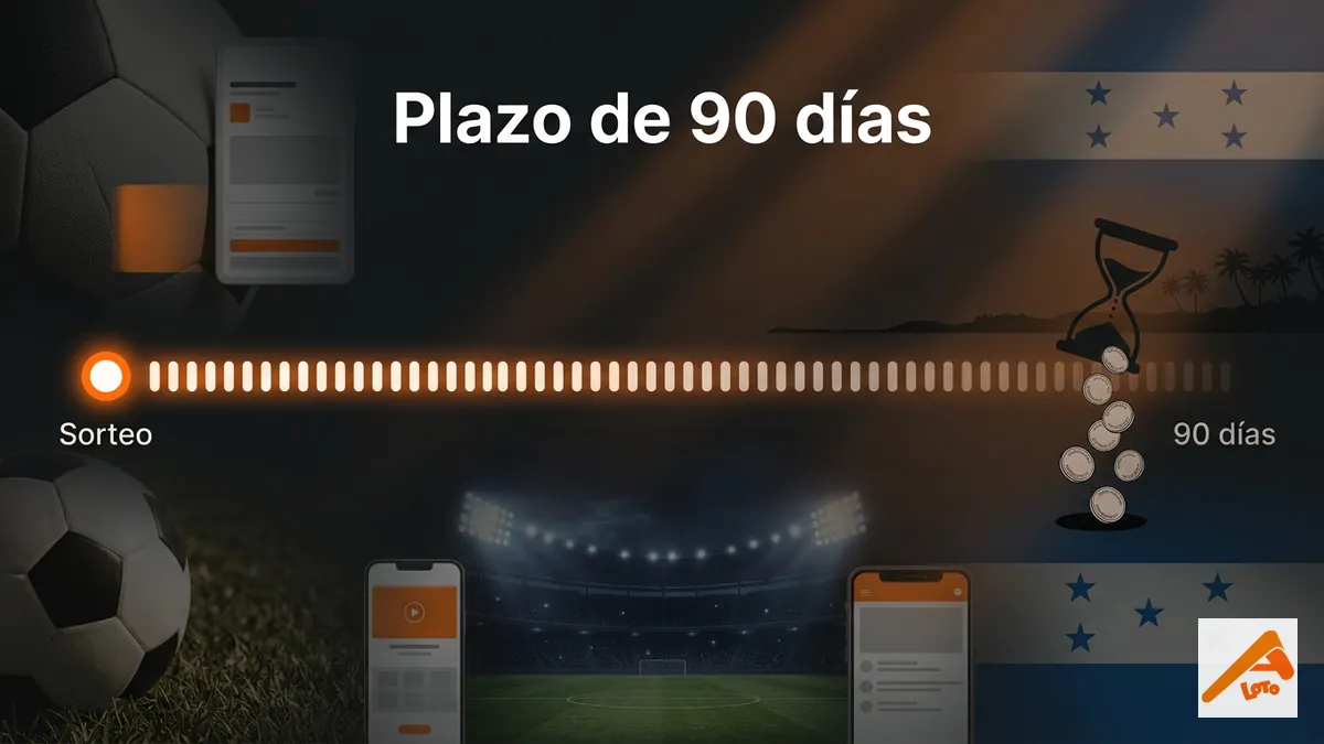 Línea de tiempo muestra el plazo de 90 días para cobrar un premio de Apostemos antes de perderlo